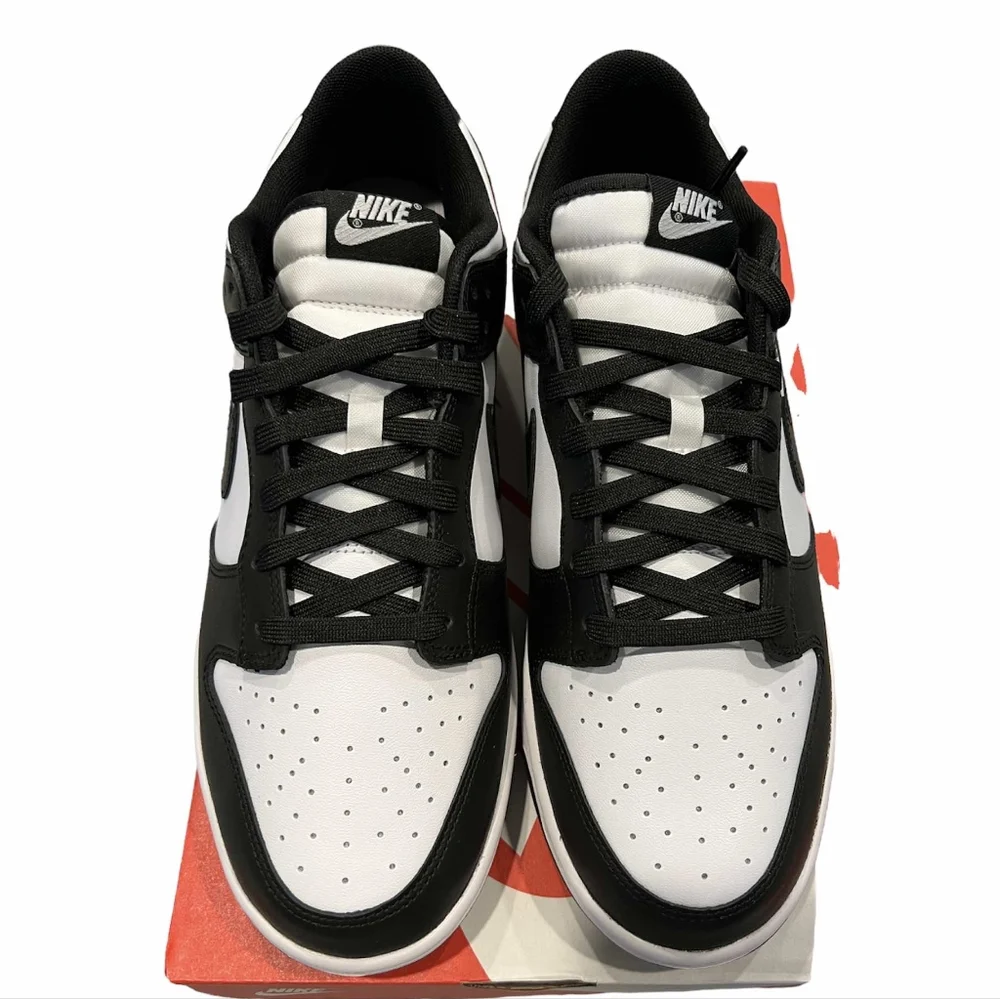 Nike Dunk Low Retro Black/White aka Panda 10.5 NWT - Picture 1 of 8